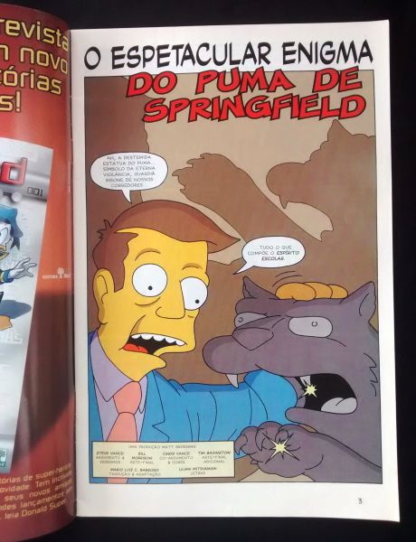 SIMPSONS EM QUADRINHOS N° 03