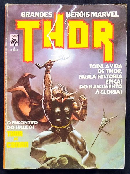 GRANDES HERÓIS MARVEL - 1ª SERIE n° 005 - THOR