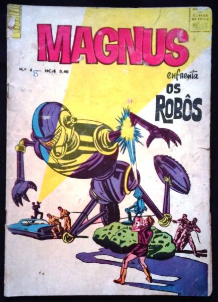 MAGNUS ENFRENTA OS ROBÔS n° 06