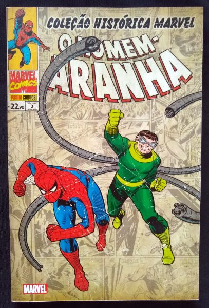 COLEÇÃO HISTORICA MARVEL - O HOMEM-ARANHA N° 02