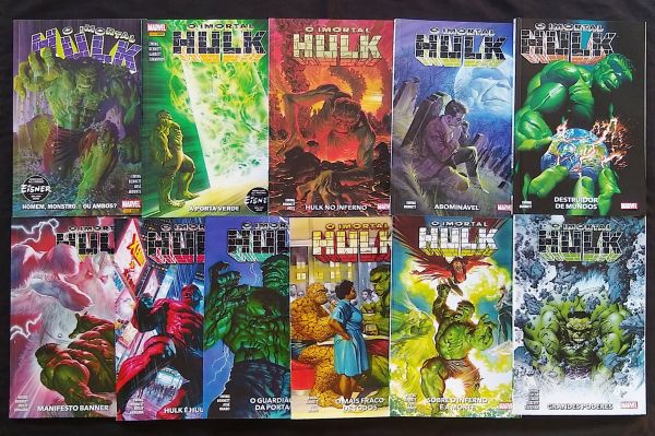 O IMORTAL HULK n° 1 AO 11 - COMPLETO