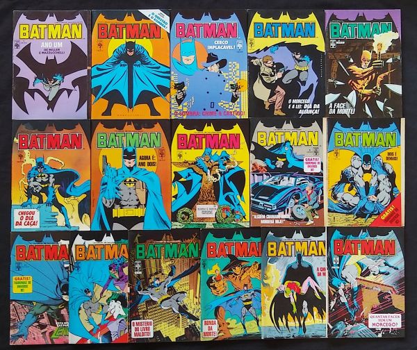 BATMAN - 2ª SERIE n° 01 AO 16 - COMPLETO