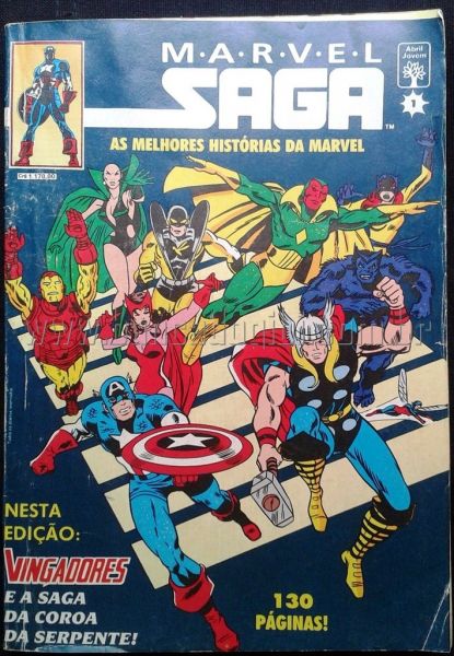 MARVEL SAGA N° 01 - A Saga da Coroa da Serpente