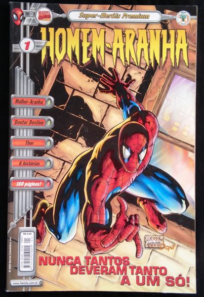 HOMEM-ARANHA PREMIUM N° 001