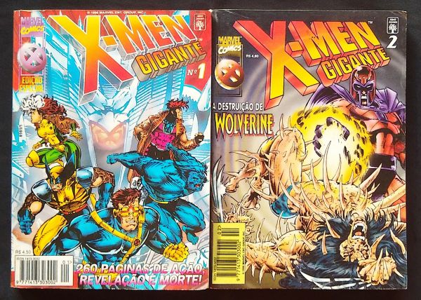 X-MEN GIGANTE n° 1 e 2 - COMPLETO